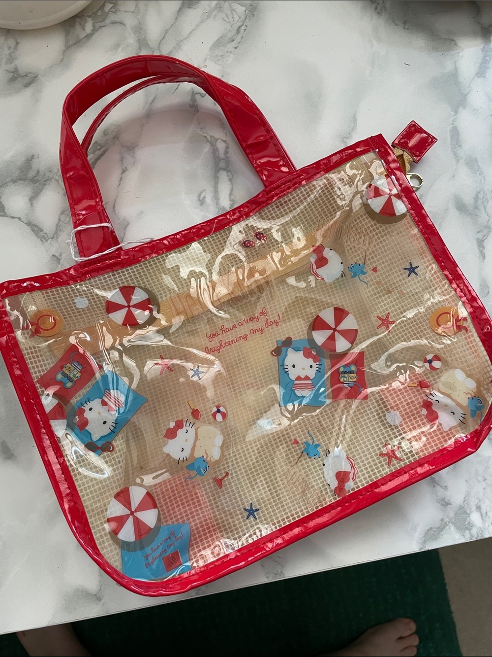Sanrio Hello Kitty mini summer beach bag / purse